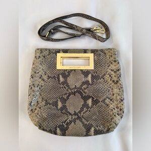 Michael Kors  Snake skin clutch or shoulder bag‎